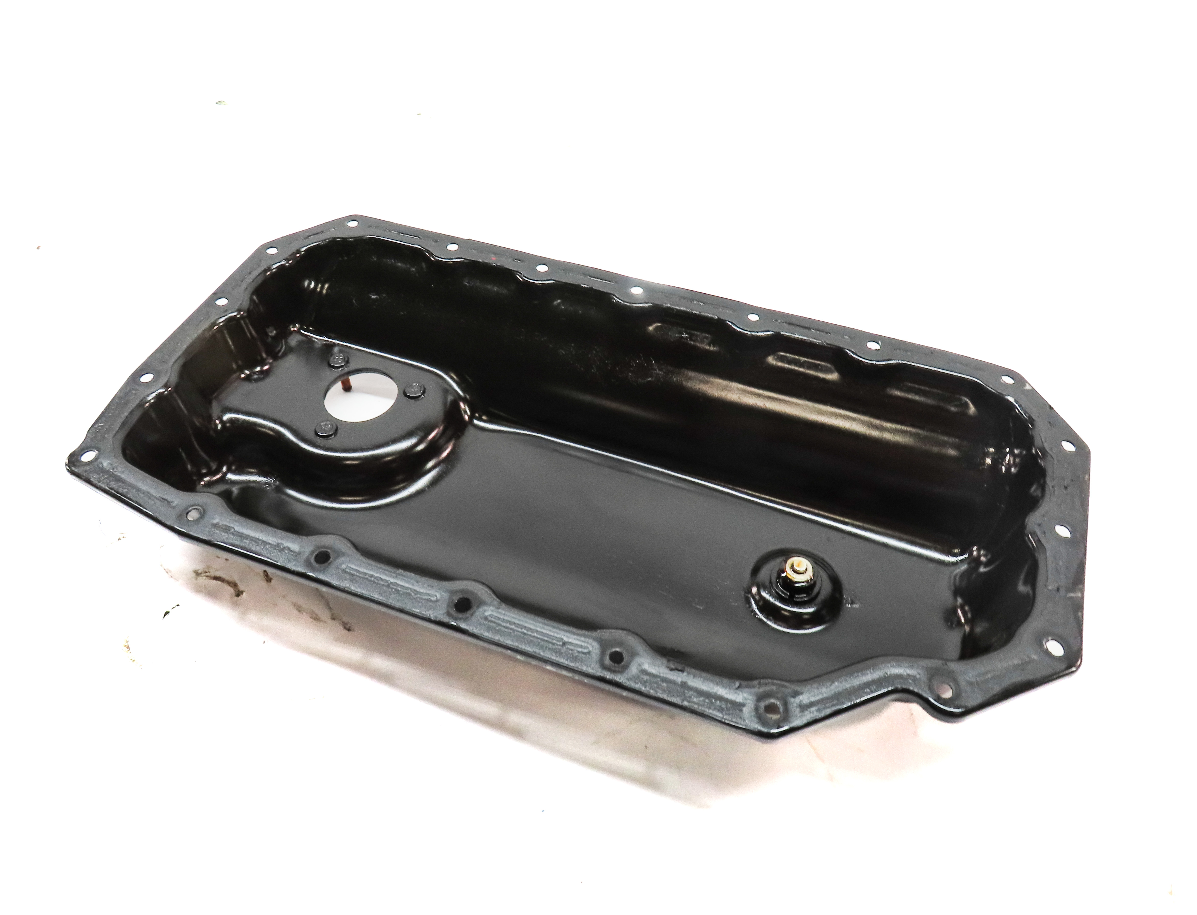 2017-2019 AUDI Q7 (4M) 3.0L SUPER (CREC) ENGINE MOTOR LOWER OIL FLUID PAN — exact item pictured